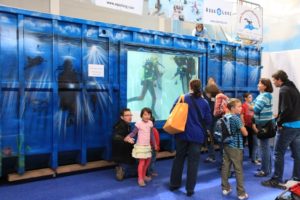 Taucherbecken auf InterDive