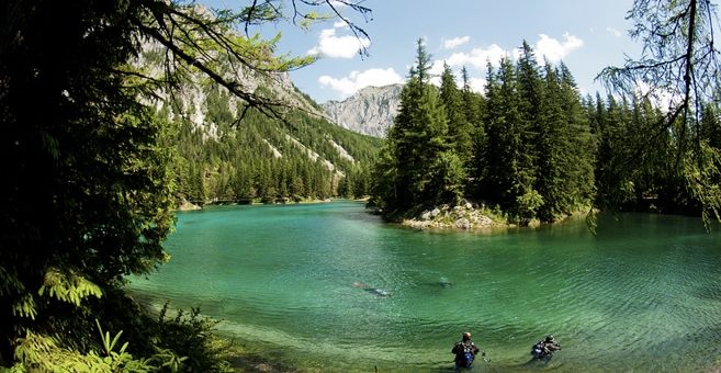 Tauchen in Österreich