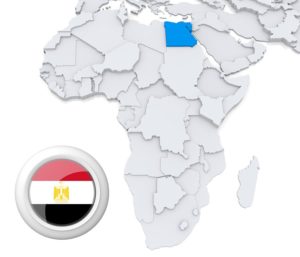 Ägypten auf Afrika Karte Ägypten auf Afrika Karte