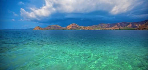 Komodo Island in Indonesien