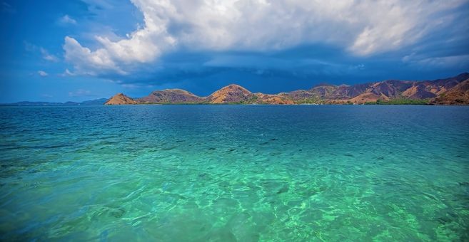 Komodo Island in Indonesien