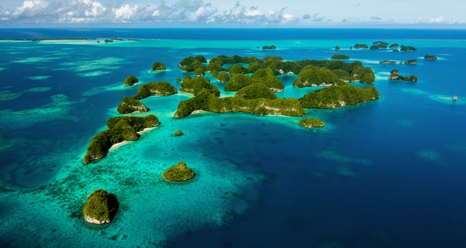 Die Rock Islands - Südsee-Atolls Palau