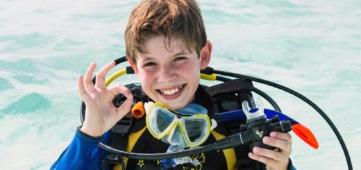 Tauchen mit Kindern