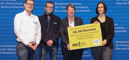 Bundesministerin Hendricks empfängt Walschützer