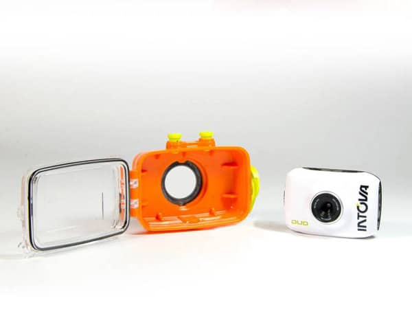 Intova Action-Cam Duo mit Unterwassergehäuse Intova Action-Cam Duo mit Unterwassergehäuse