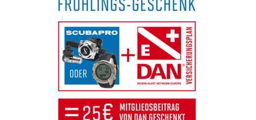 25 EUR Gutschein DAN und Scubapro