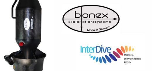 Bonex Scooter auf der InterDive