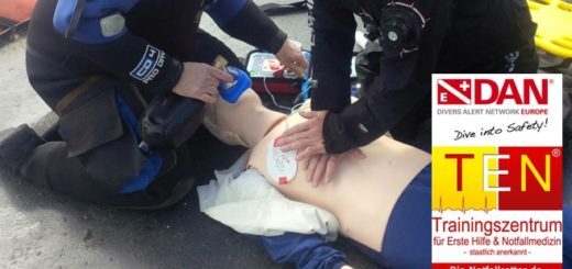 Was tun bei Tauchunfall?
