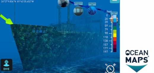 Hoyts Vandenberg 3D-Karte Ocean Maps