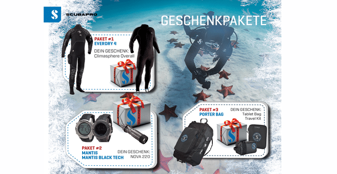 Weihnachtsgeschenke Scubapro