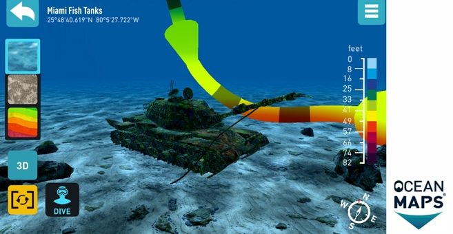 Florida App von Ocean Maps