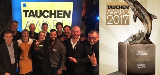 TAUCHEN AWARD Gewinner Subapro Tauchlampe 720