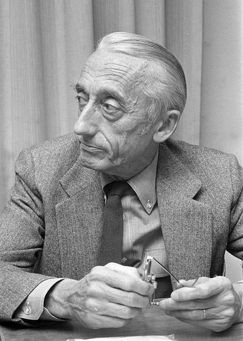Jacques-Yves Cousteau im Jahr 1972 Jacques-Yves Cousteau im Jahr 1972